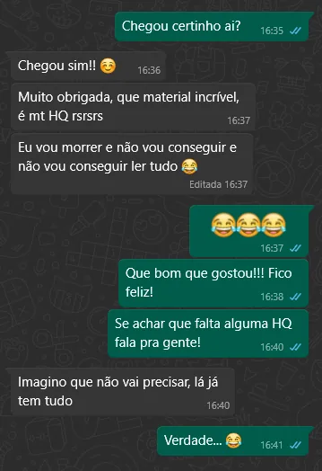 Depoimento de cliente